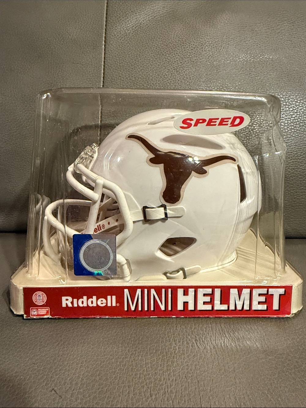 Riddell White Texas Longhorns Mini Helmet